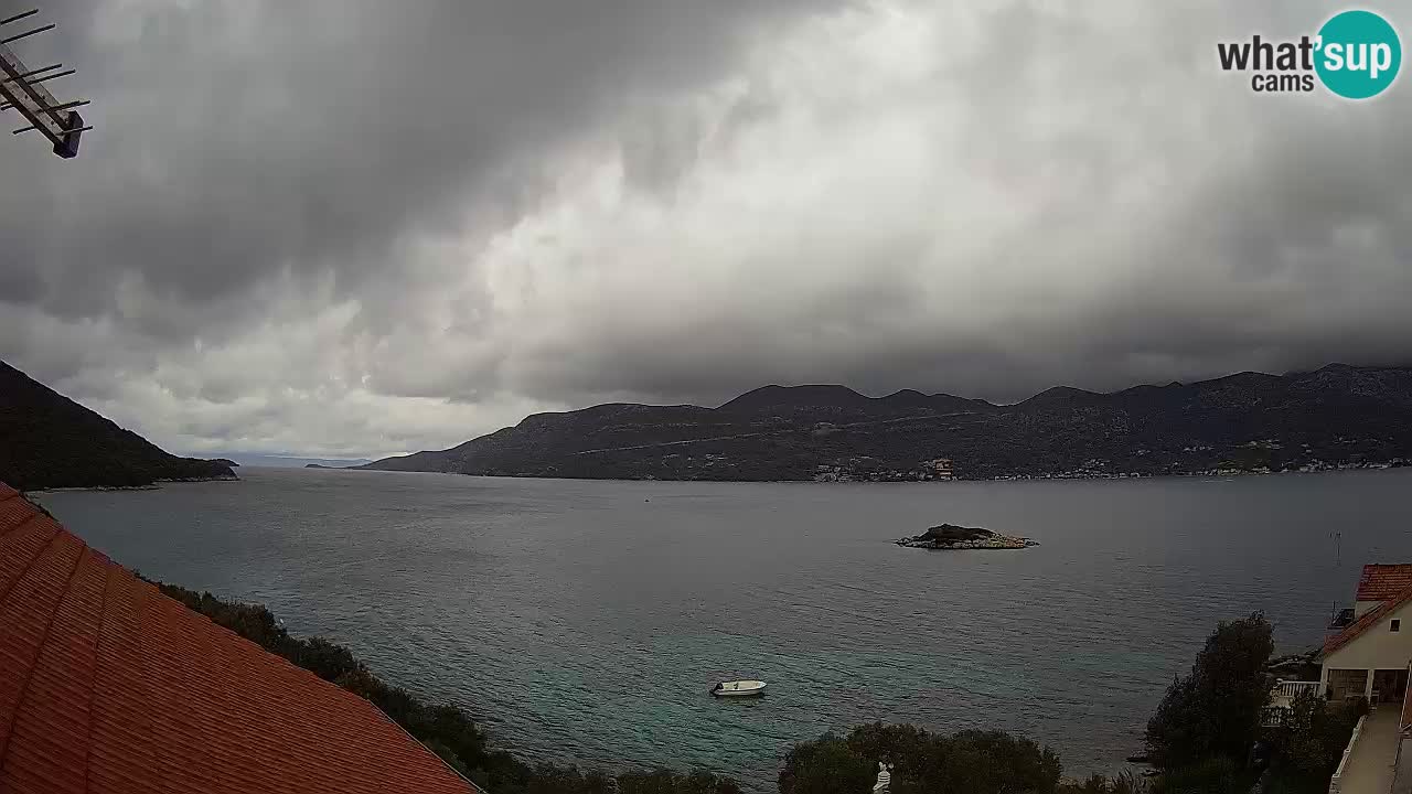 Live Korčula webcam – Tri Žala