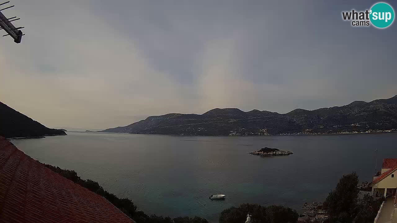 Korčula webcam en direct – Tri Žala Pelješac
