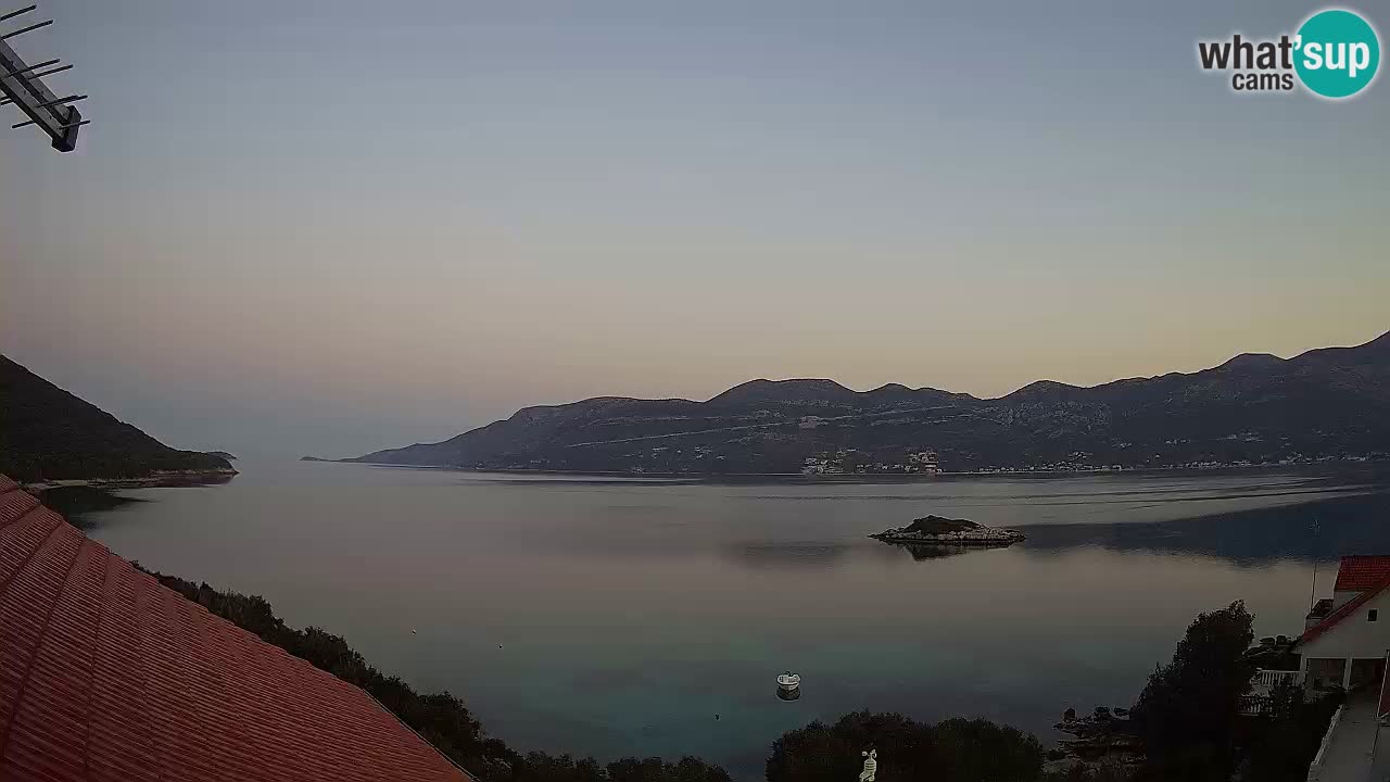 Korčula webcam en direct – Tri Žala Pelješac
