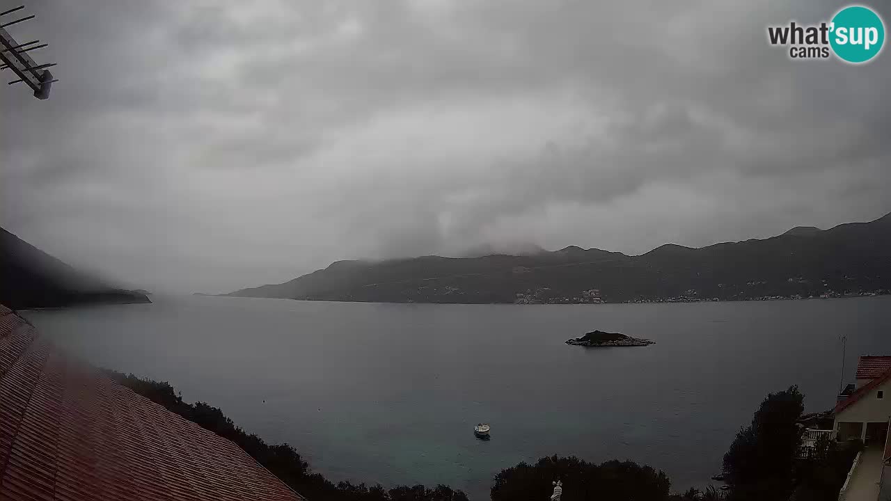 Live Korčula webcam – Tri Žala