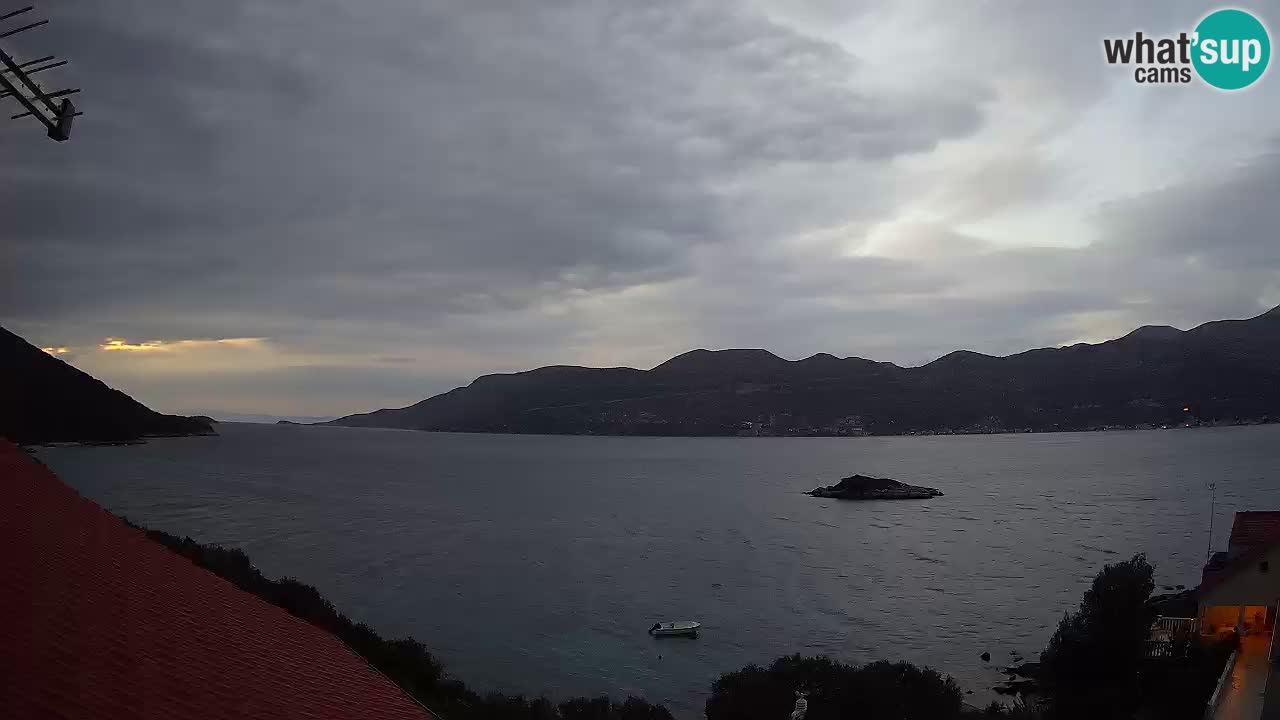 Live-Webcam Korčula Tri Žala – Pelješac