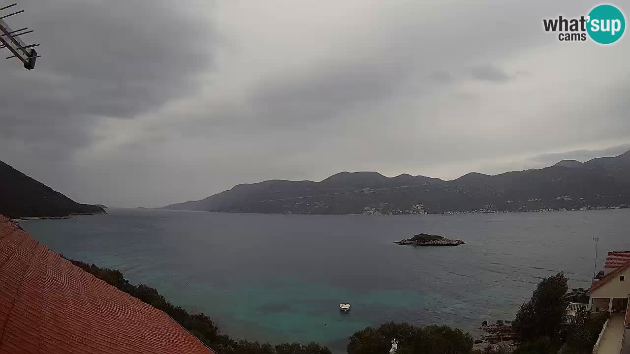 Live Korčula webcam – Tri Žala