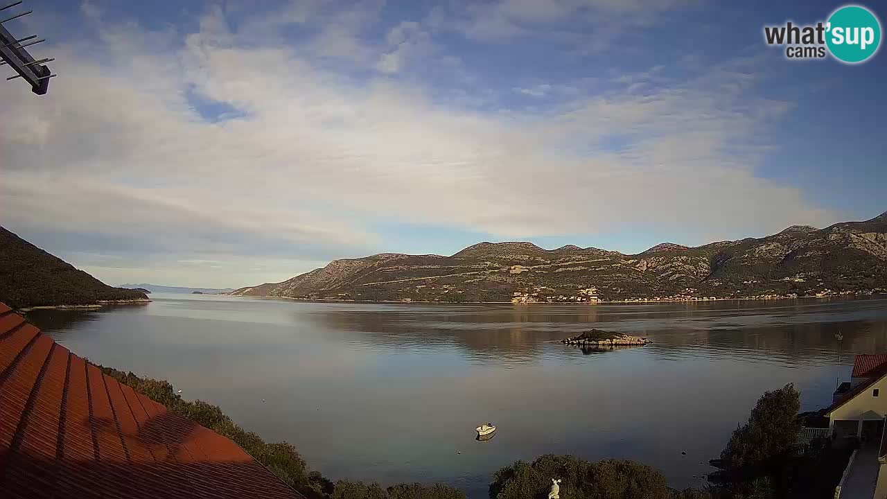 Korčula webcam en direct – Tri Žala Pelješac