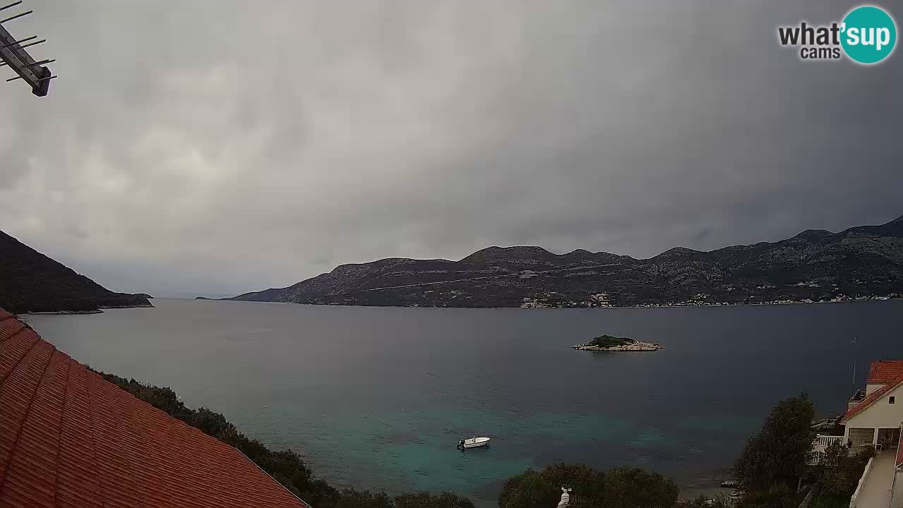 Korčula Web kamera Tri Žala