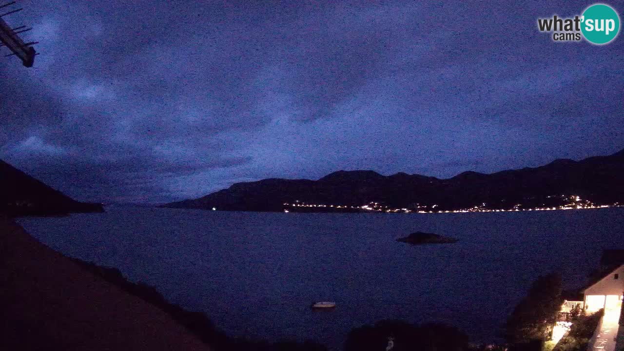 Korčula Web kamera Tri Žala