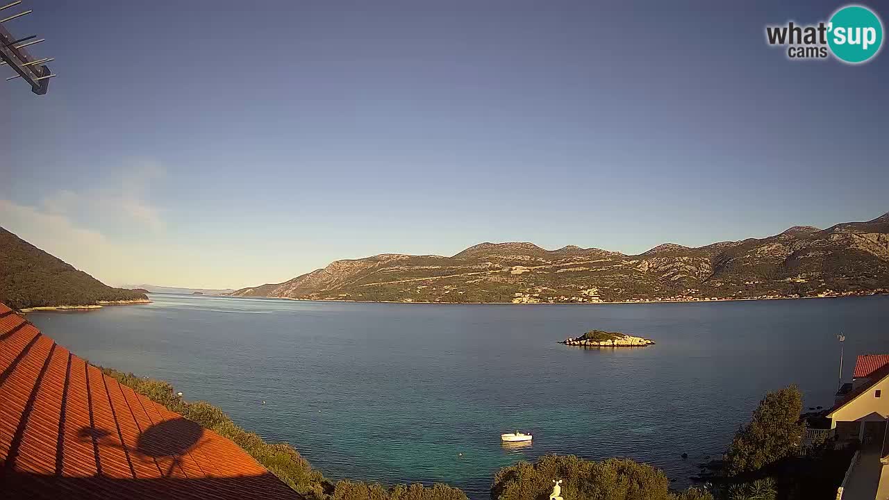 Live Korčula webcam – Tri Žala