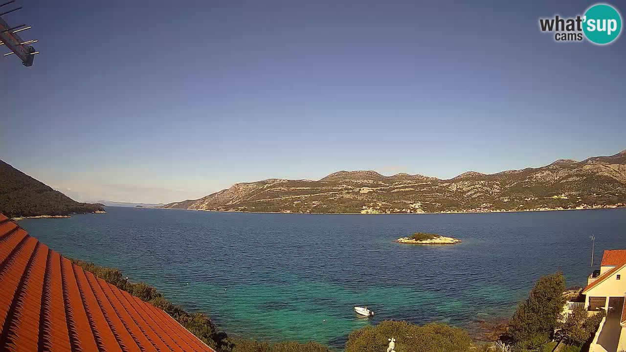Korčula Web kamera Tri Žala