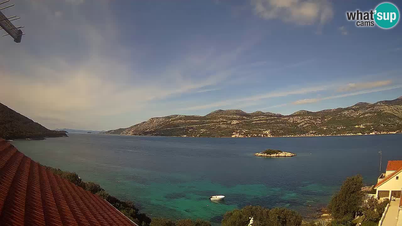Korčula Web kamera Tri Žala