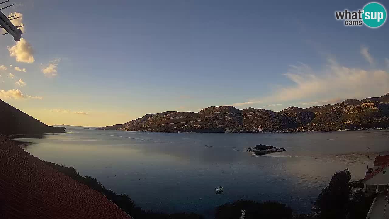 Live-Webcam Korčula Tri Žala – Pelješac