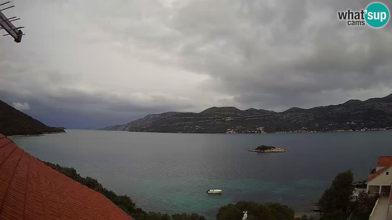 Live Korčula webcam – Tri Žala