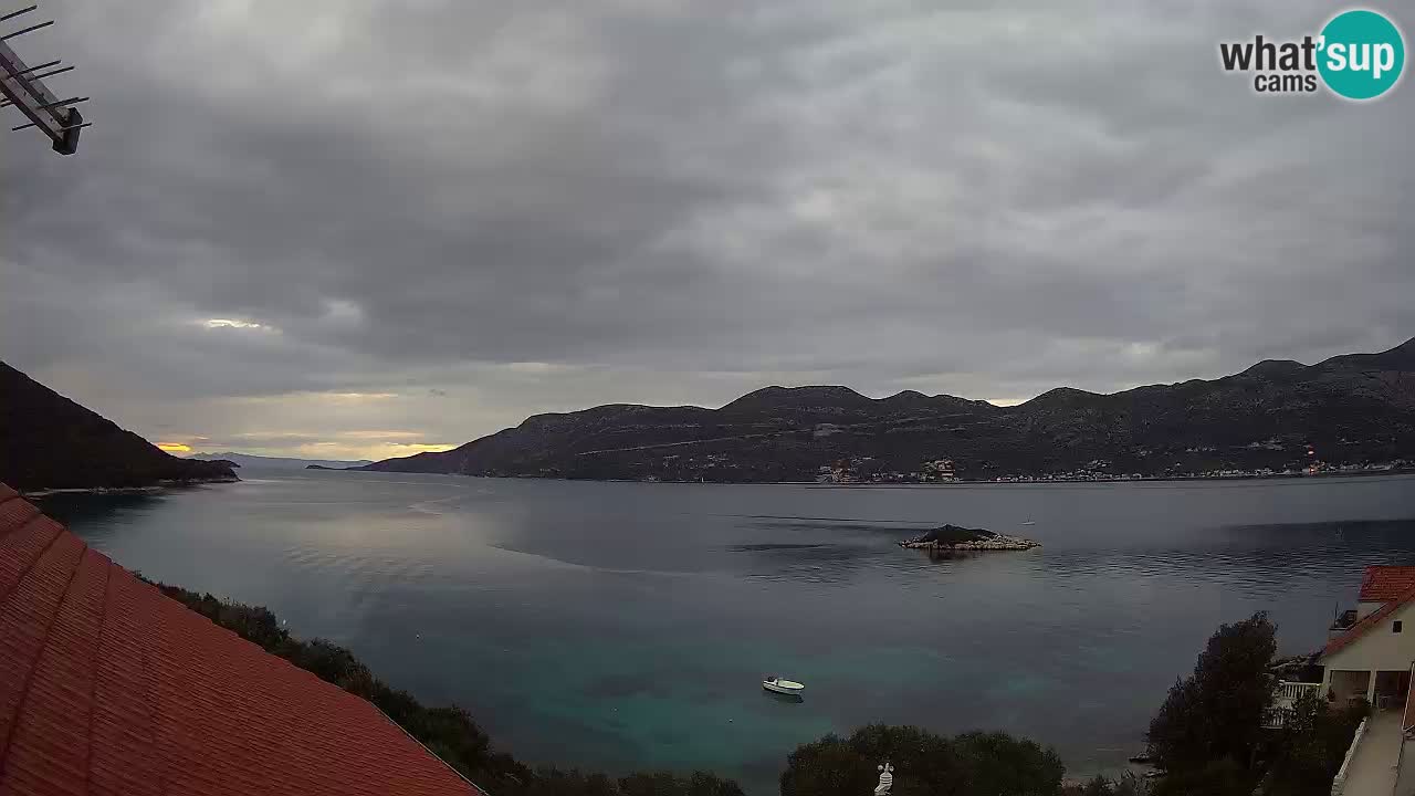 Camera en vivo Korčula – Tri Žala – Pelješac