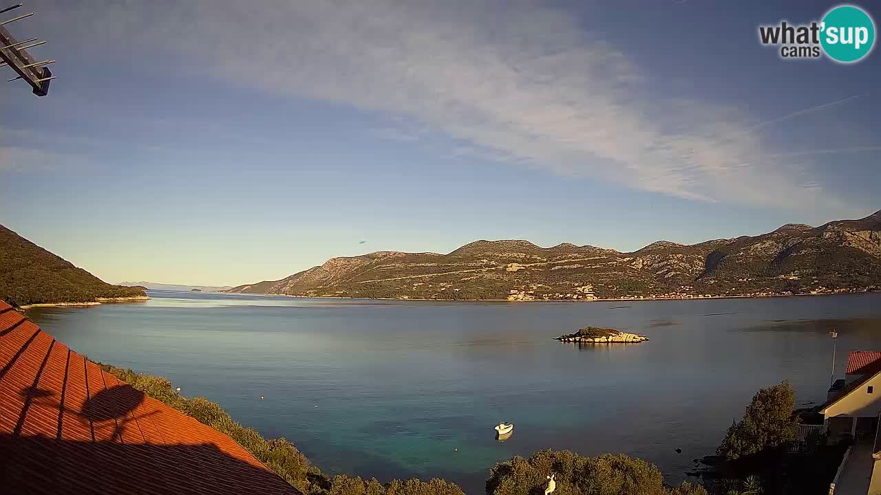Korčula webcam en direct – Tri Žala Pelješac