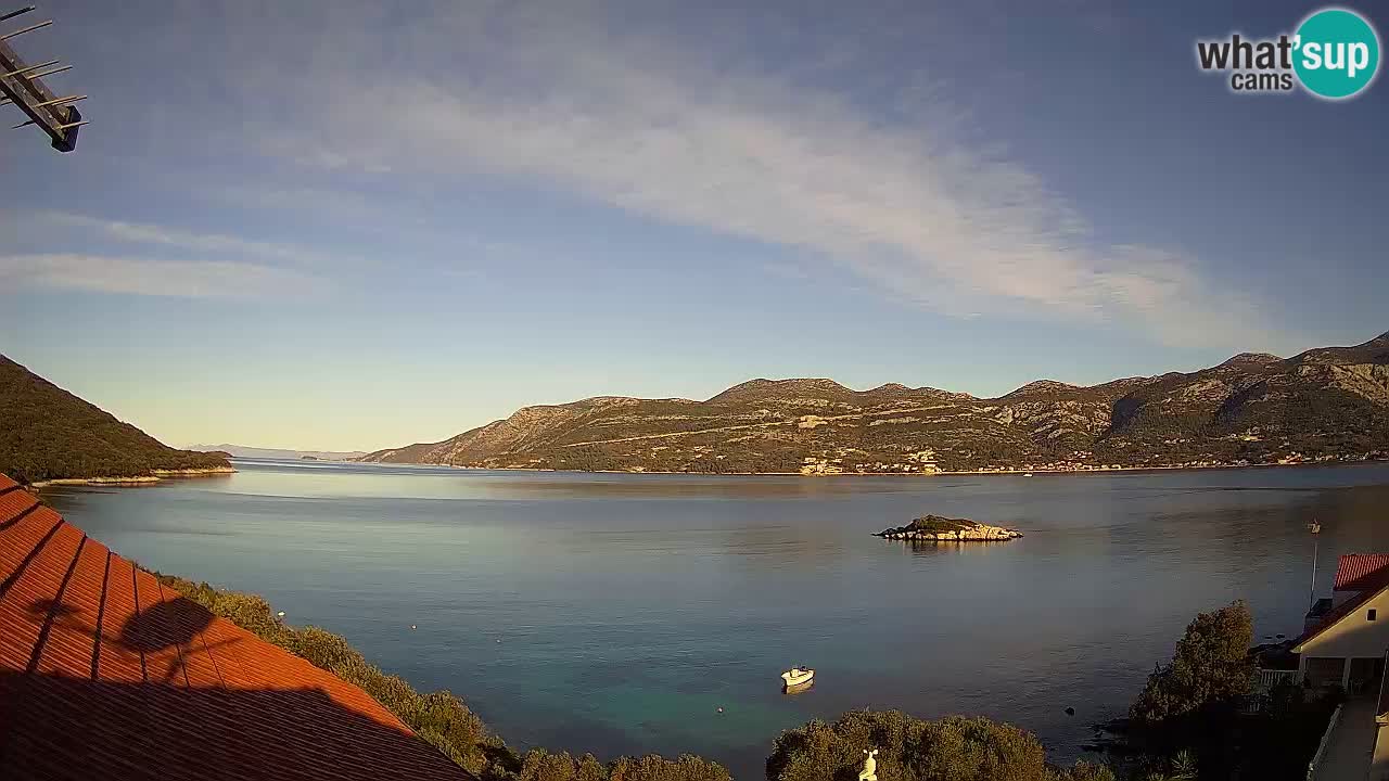 Korčula Web kamera Tri Žala