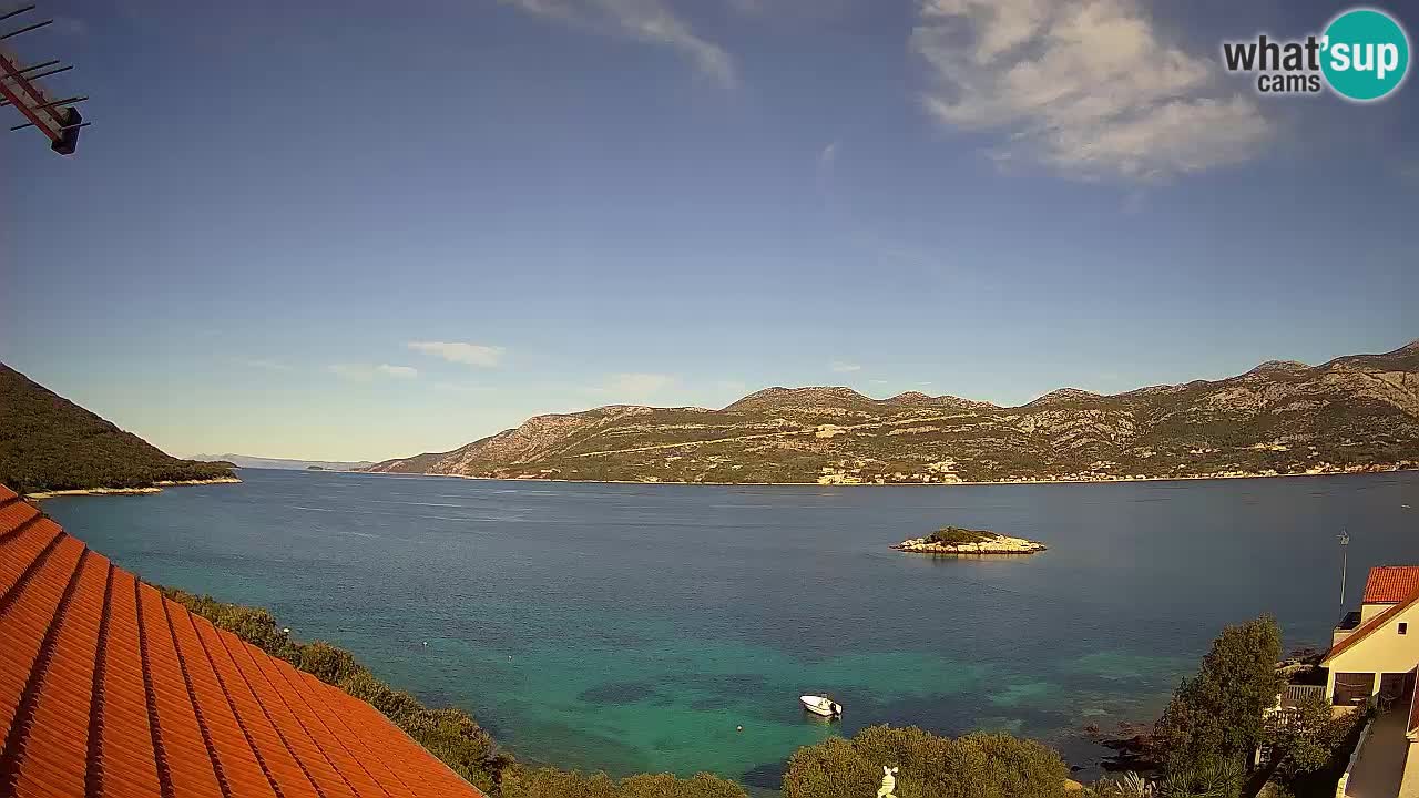 Live-Webcam Korčula Tri Žala – Pelješac