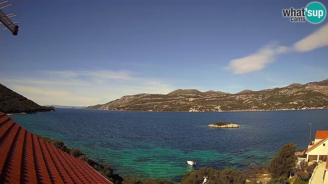 Korčula webcam en direct – Tri Žala Pelješac