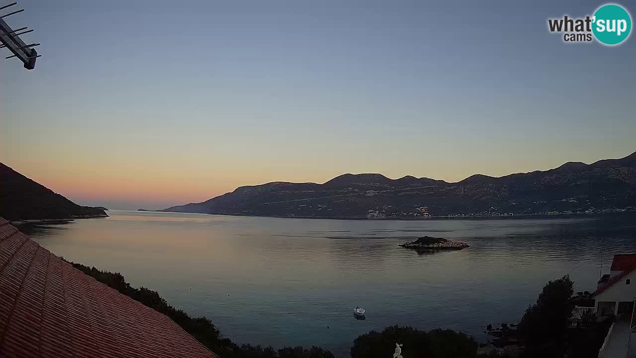 Korčula Web kamera Tri Žala