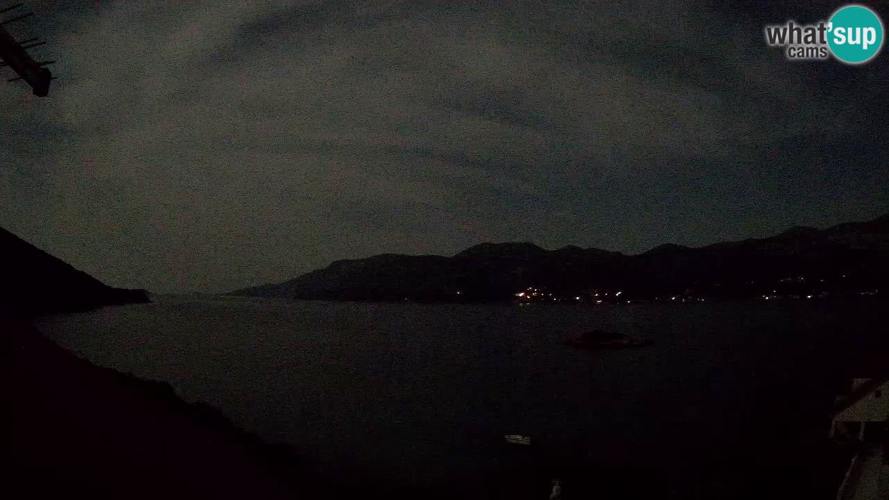 Live Korčula webcam – Tri Žala