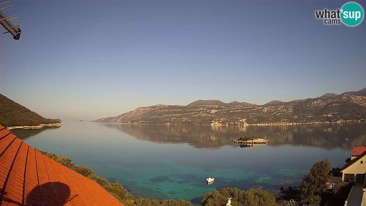 Camera en vivo Korčula – Tri Žala – Pelješac