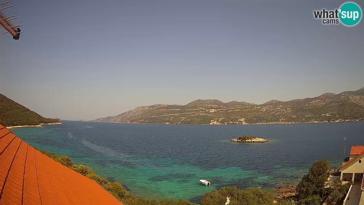 Live Korčula webcam – Tri Žala