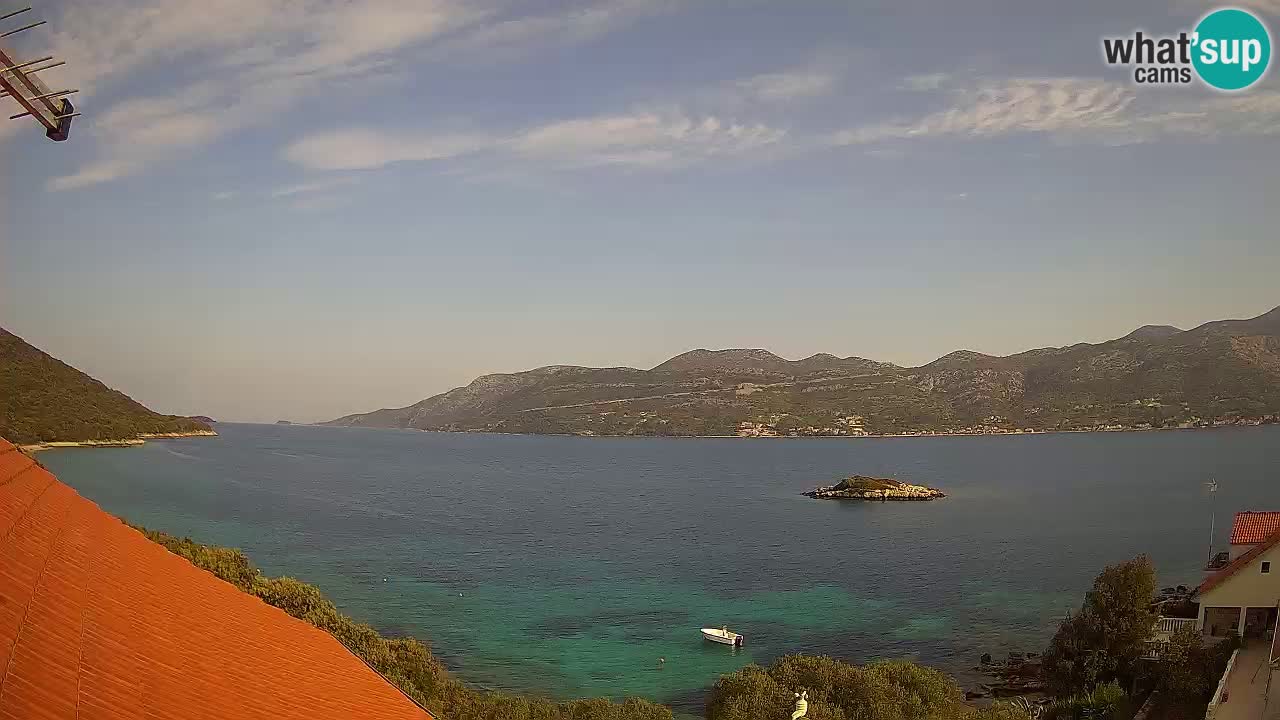 Korčula webcam en direct – Tri Žala Pelješac
