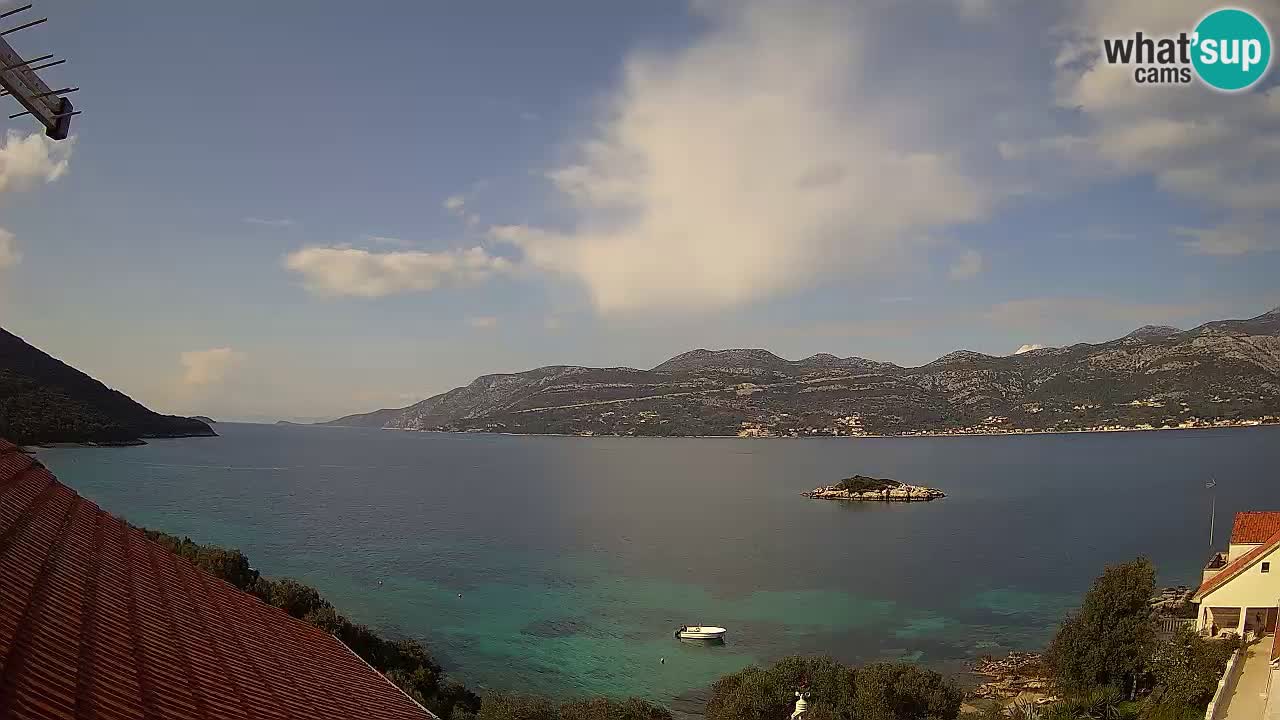 Camera en vivo Korčula – Tri Žala – Pelješac