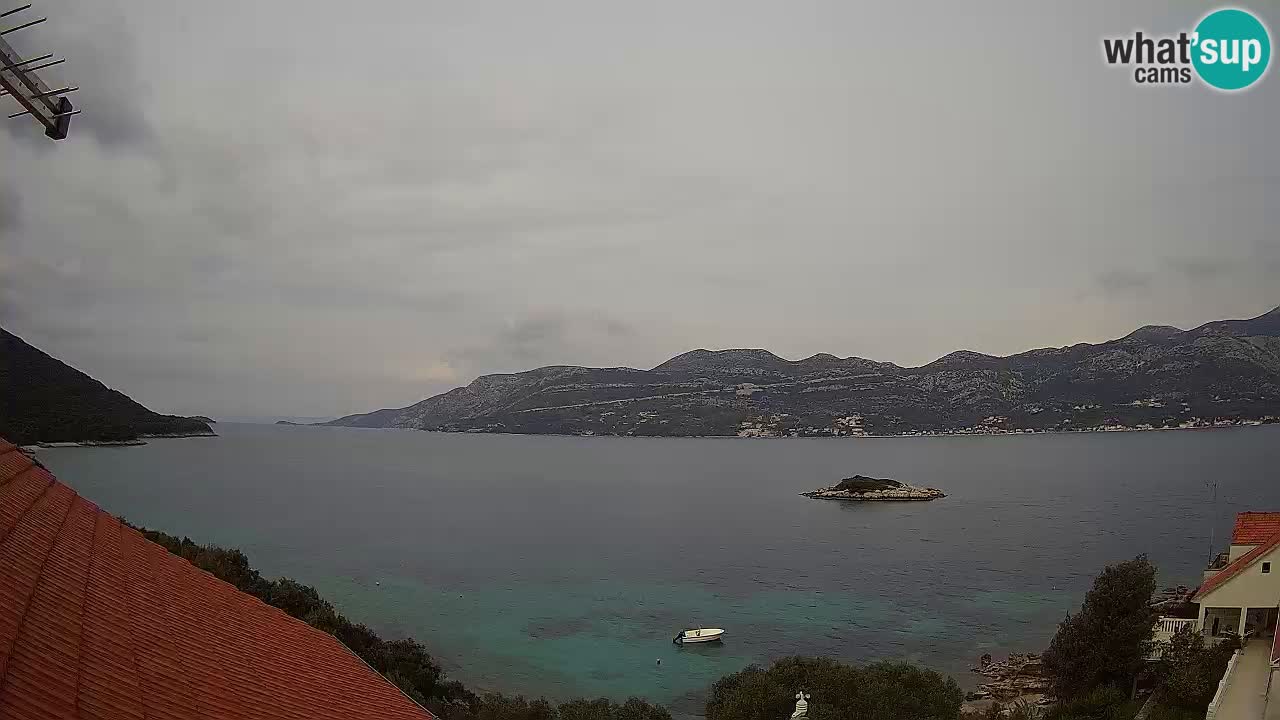 Live Korčula webcam – Tri Žala