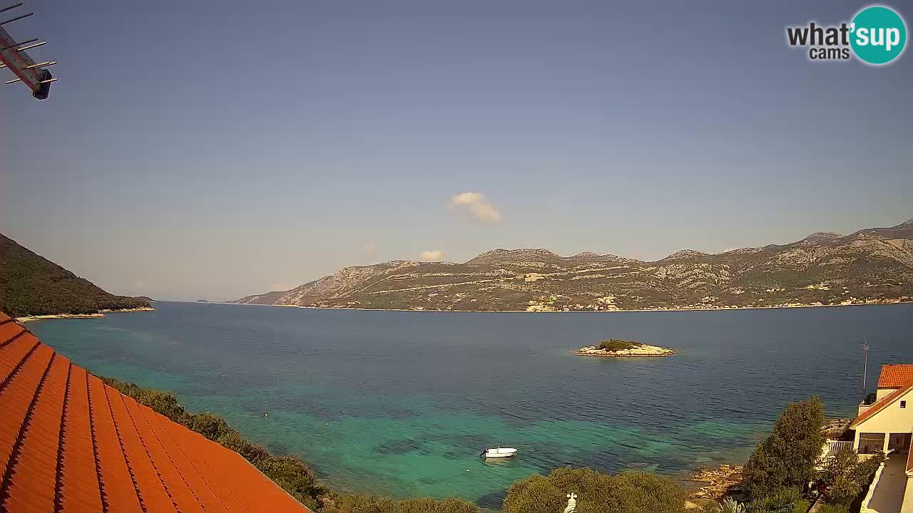 Live-Webcam Korčula Tri Žala – Pelješac