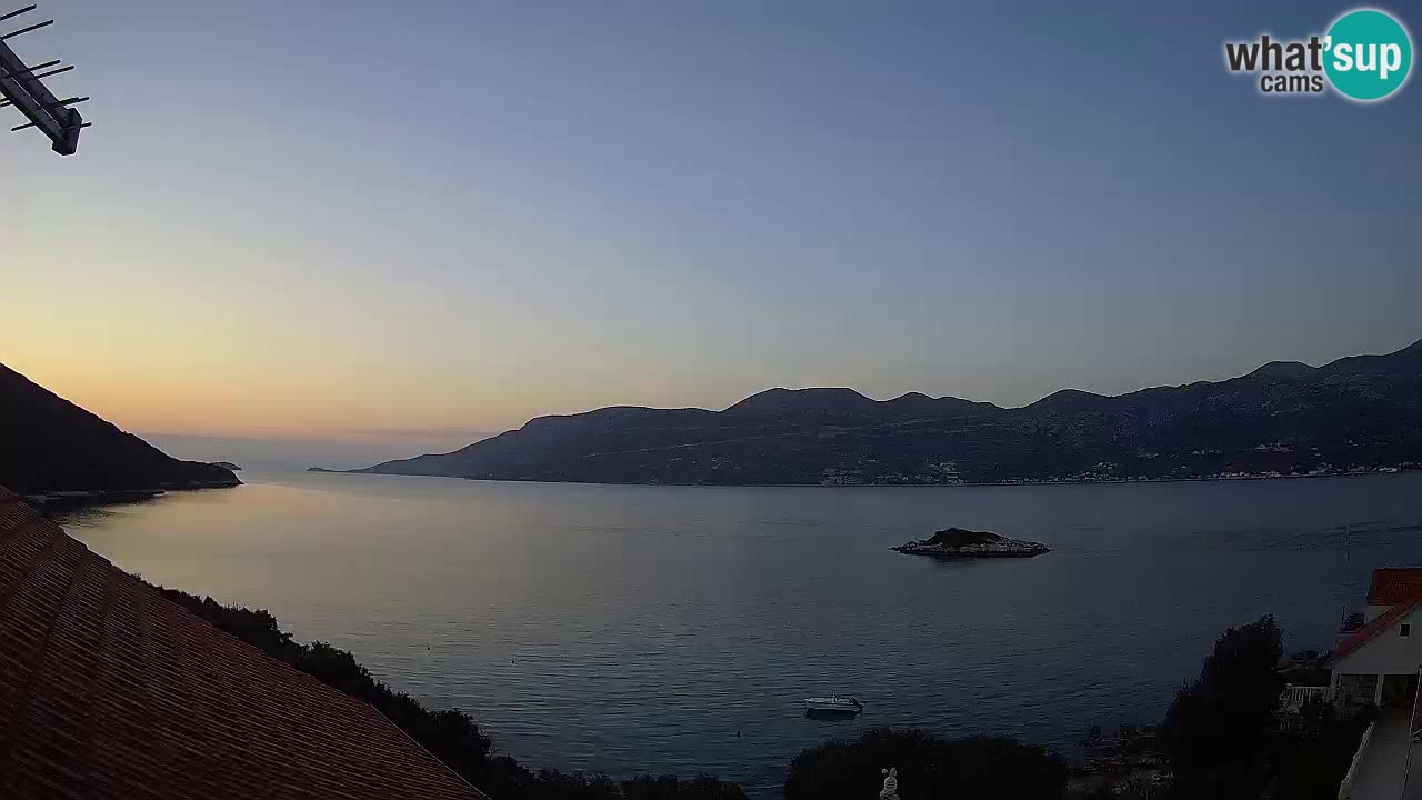 Korčula webcam en direct – Tri Žala Pelješac
