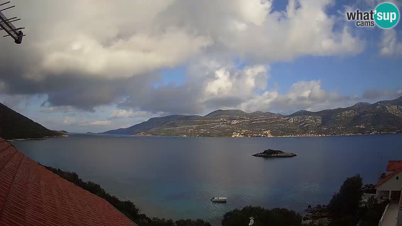 Live Korčula webcam – Tri Žala
