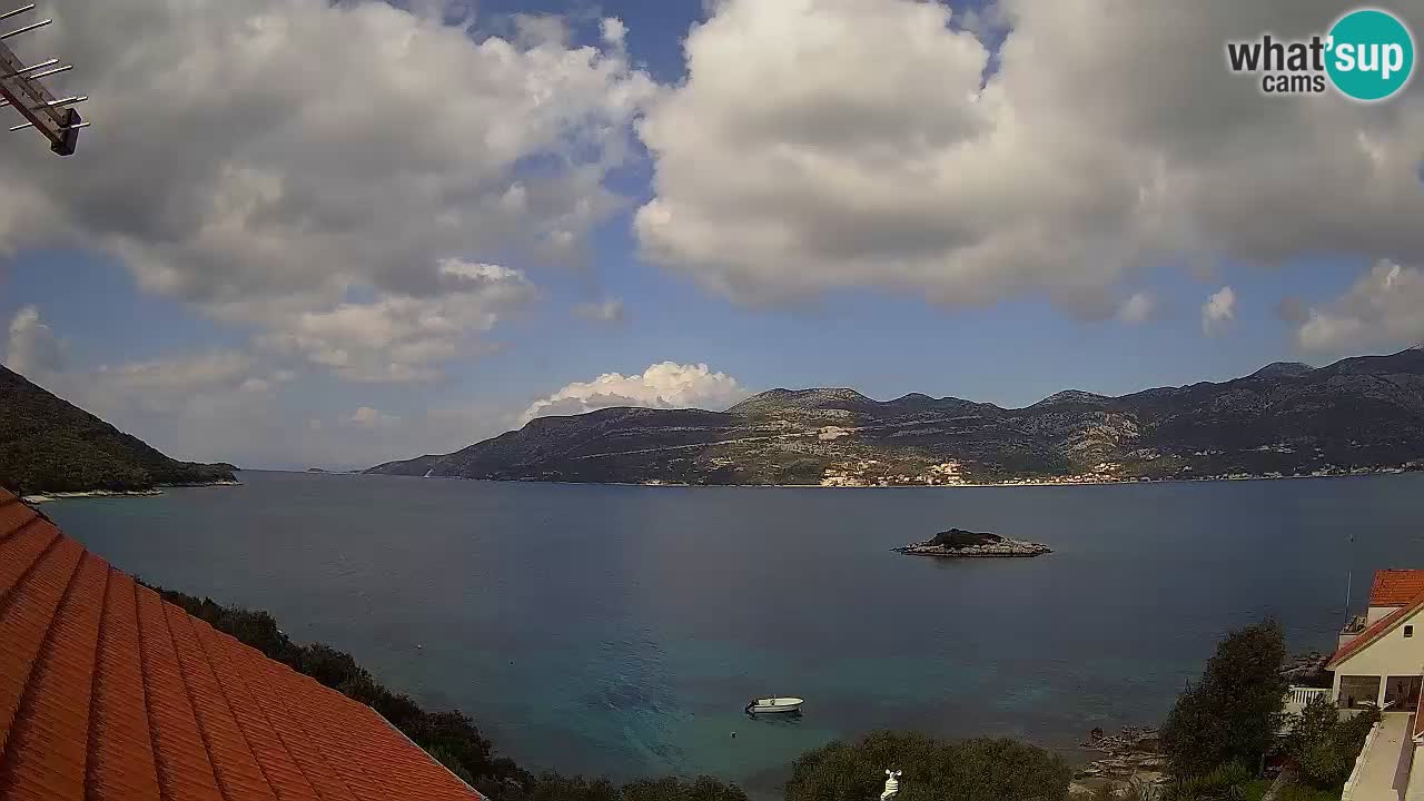 Live-Webcam Korčula Tri Žala – Pelješac