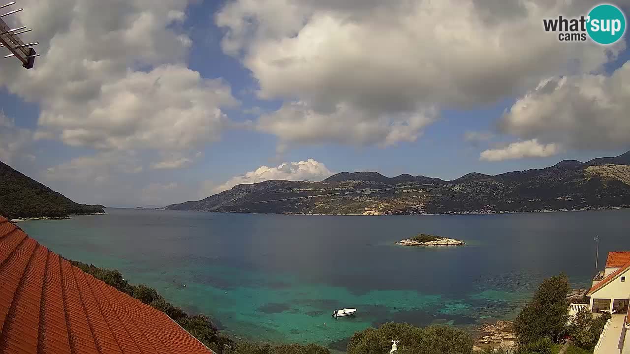 Live-Webcam Korčula Tri Žala – Pelješac