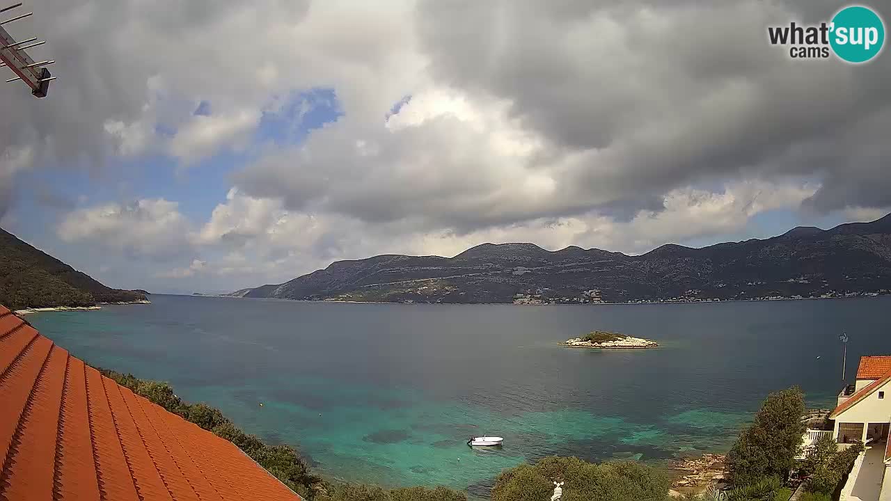 Korčula webcam en direct – Tri Žala Pelješac