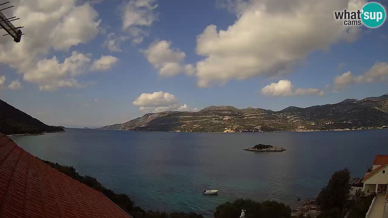 Korčula webcam en direct – Tri Žala Pelješac