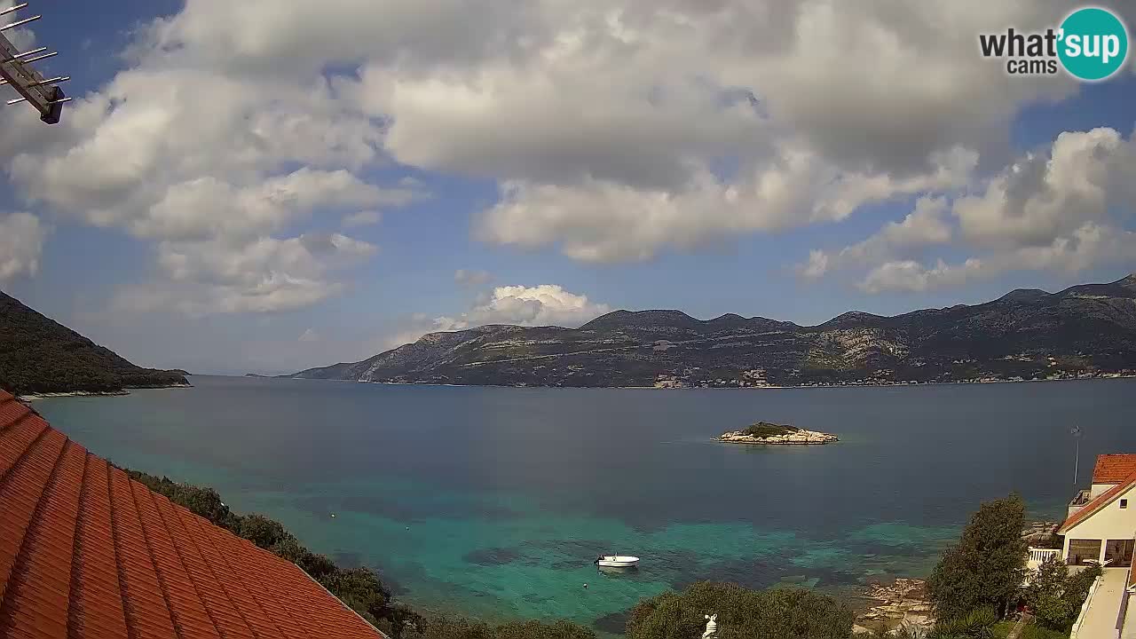 Korčula webcam en direct – Tri Žala Pelješac