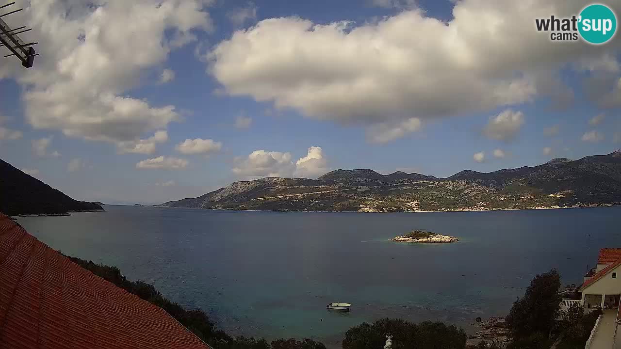 Live-Webcam Korčula Tri Žala – Pelješac