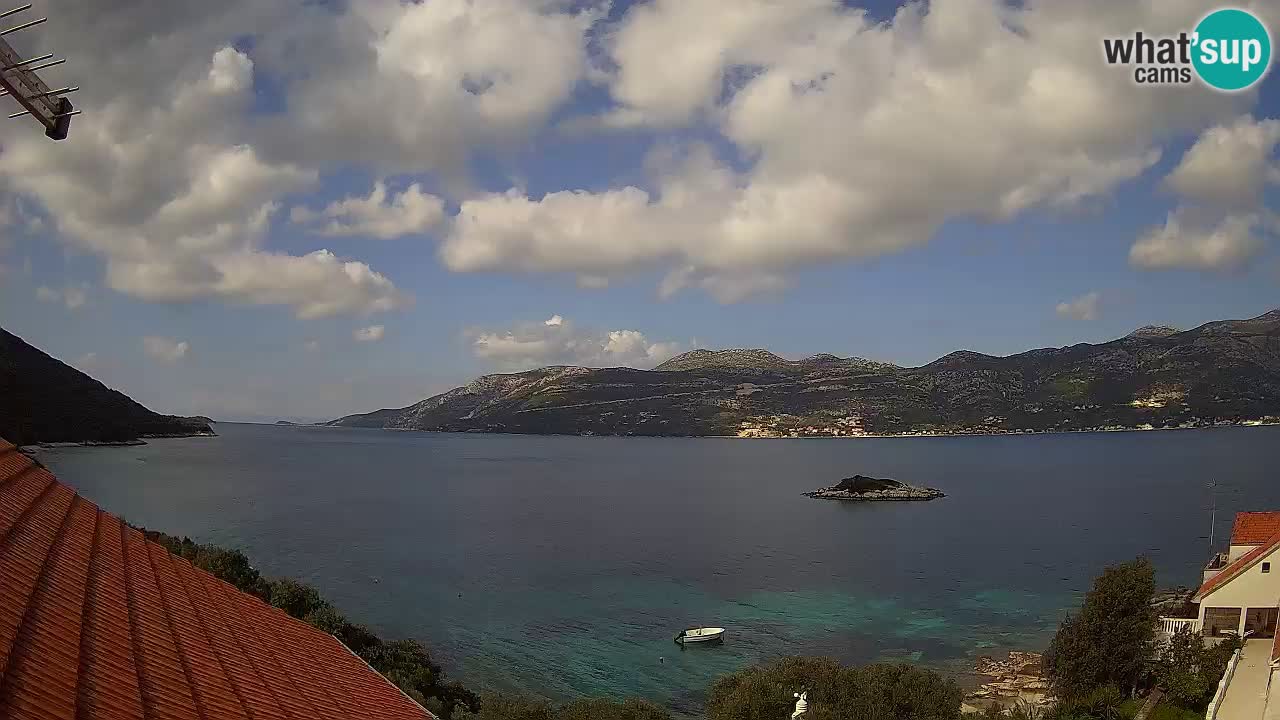 Live-Webcam Korčula Tri Žala – Pelješac