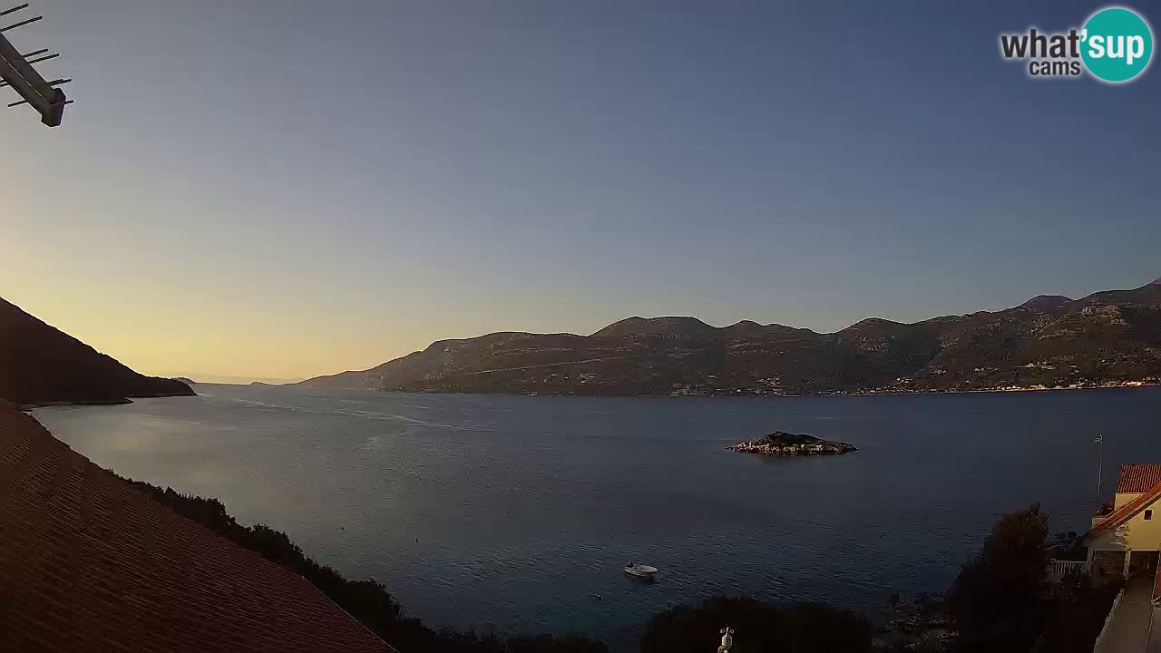 Korčula webcam en direct – Tri Žala Pelješac