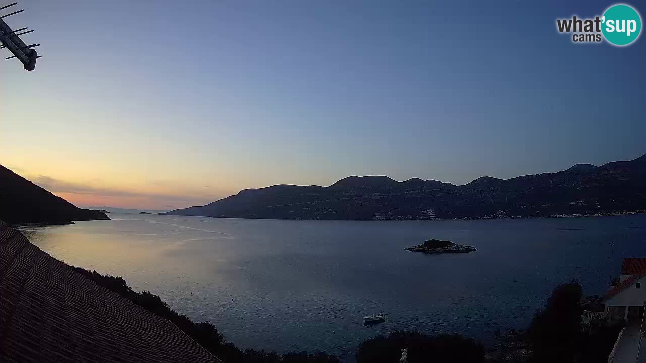 Live-Webcam Korčula Tri Žala – Pelješac