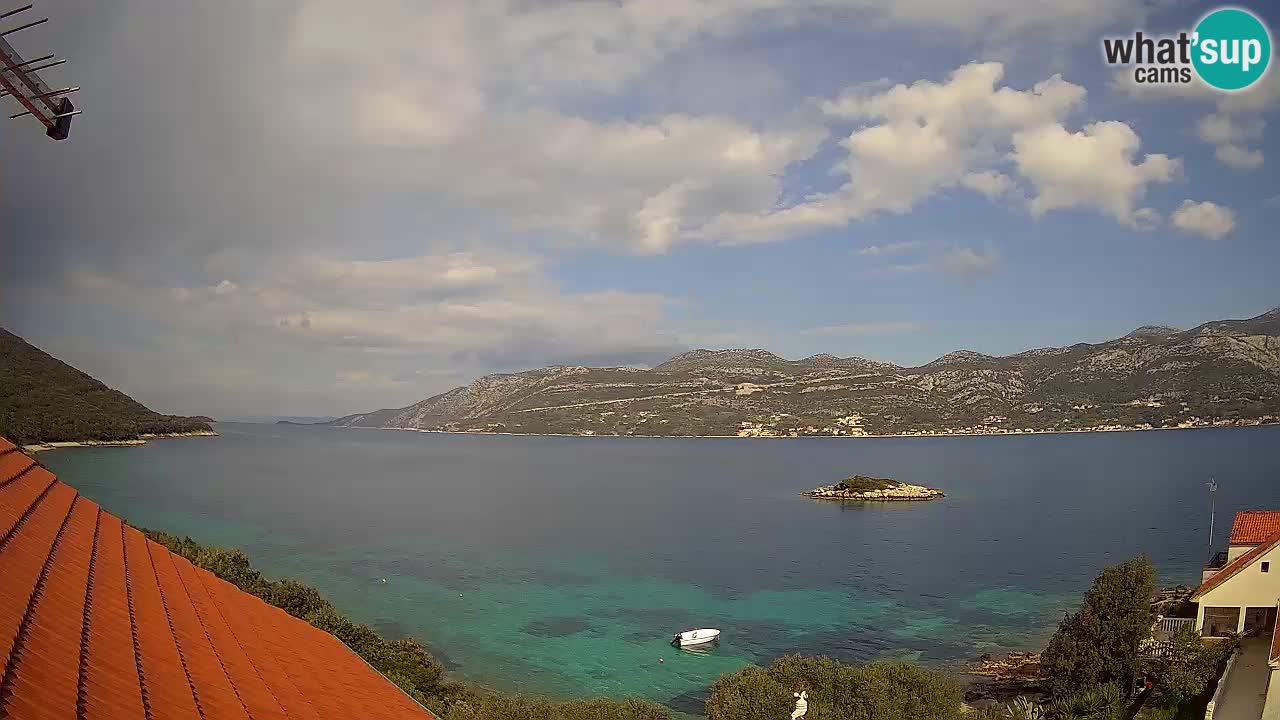 Live Korčula webcam – Tri Žala