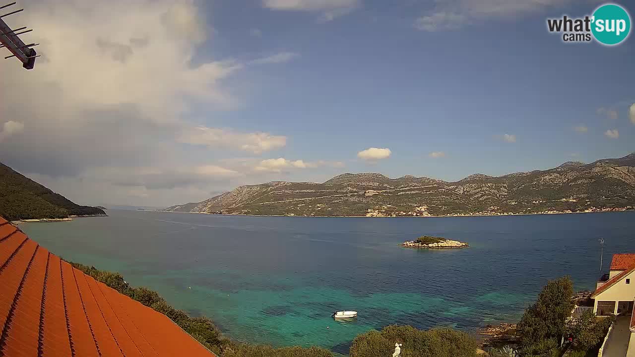Live-Webcam Korčula Tri Žala – Pelješac