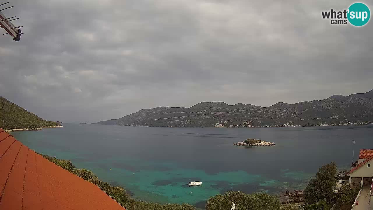 Korčula Web kamera Tri Žala