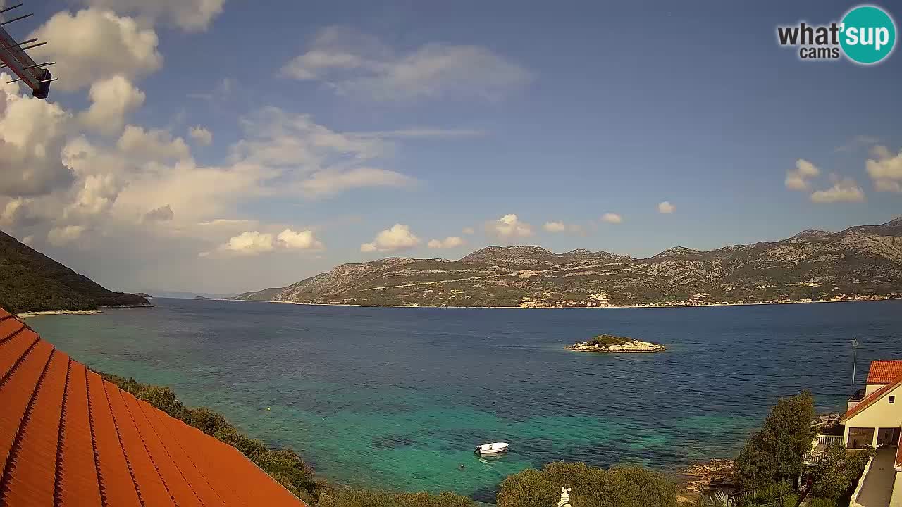 Live-Webcam Korčula Tri Žala – Pelješac