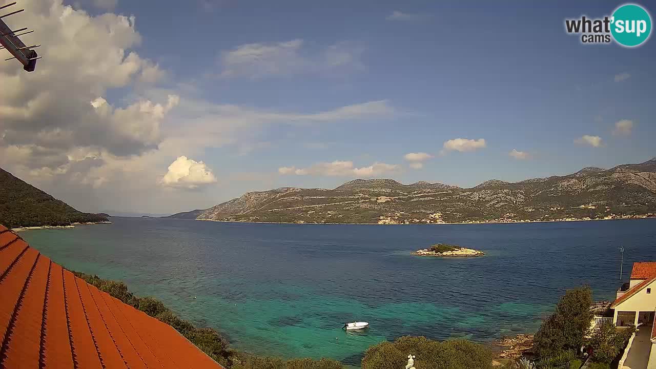 Korčula webcam en direct – Tri Žala Pelješac
