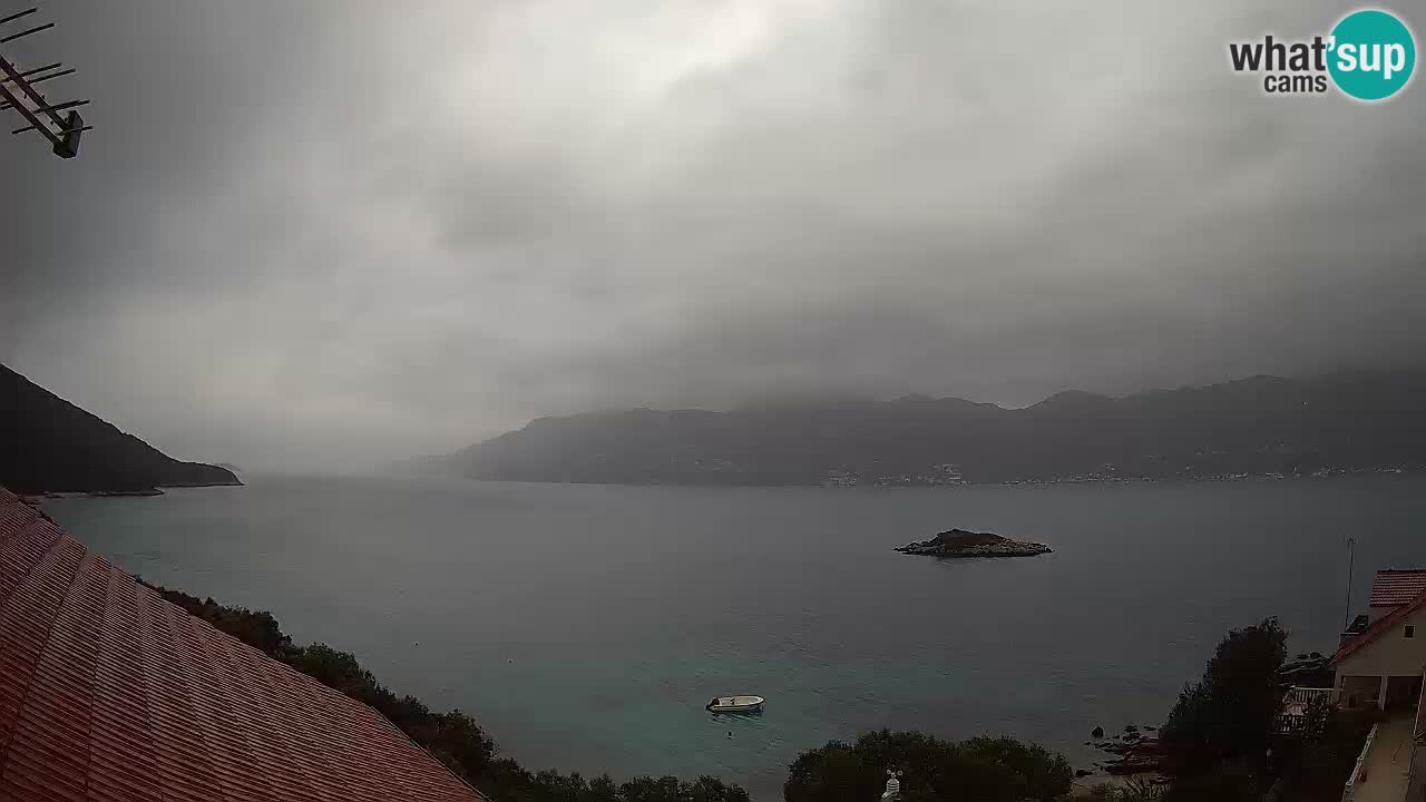 Live Korčula webcam – Tri Žala