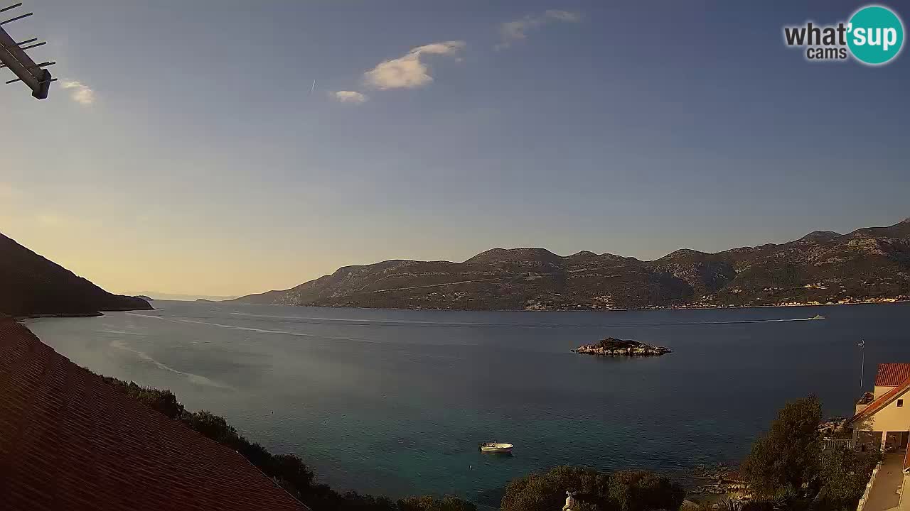 Live Korčula webcam – Tri Žala