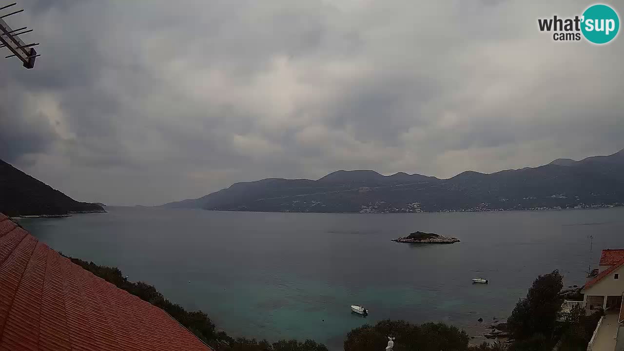Live Korčula webcam – Tri Žala