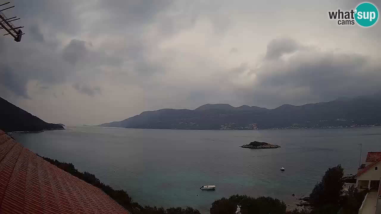 Live-Webcam Korčula Tri Žala – Pelješac