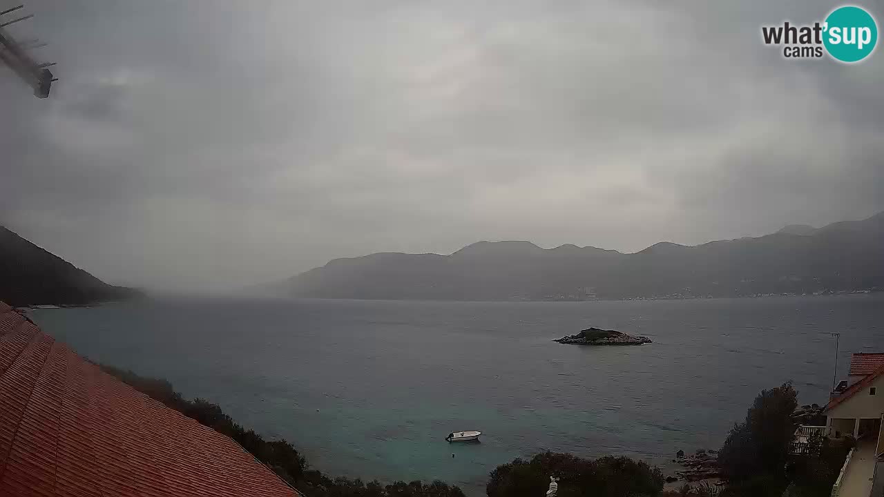 Live Korčula webcam – Tri Žala