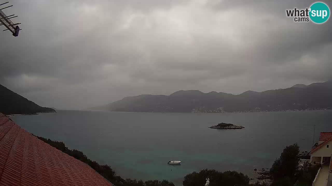 Live Korčula webcam – Tri Žala