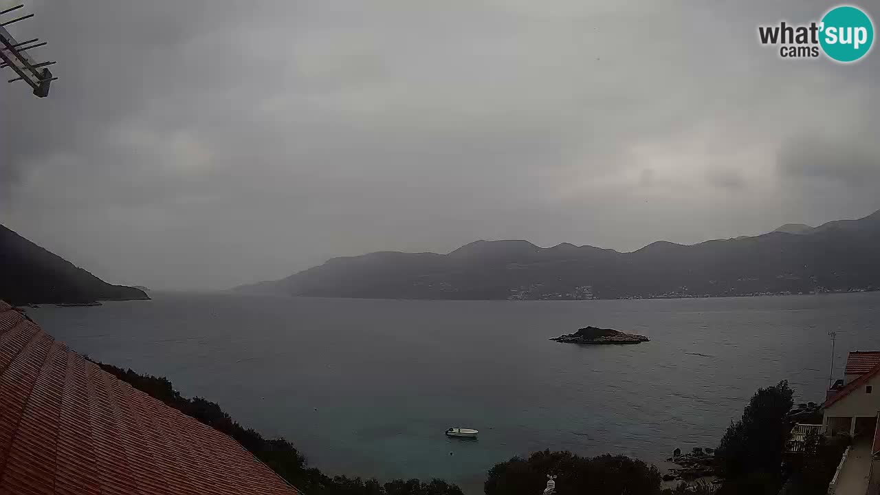 Korčula webcam en direct – Tri Žala Pelješac